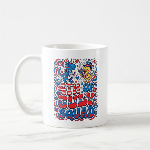 Taza De Café Dinosaur Kawaii Patriótico Mejor Padrastro Jamás P