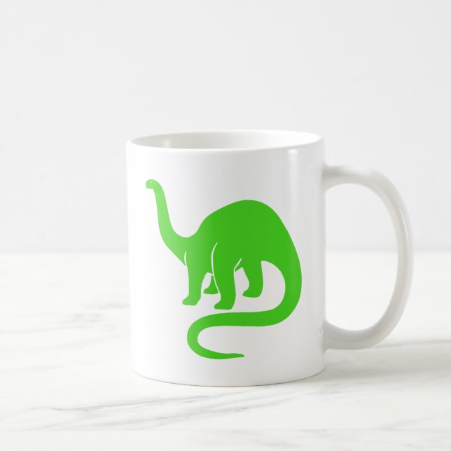 Taza De Café Dinosaur Mug Green (Derecha)