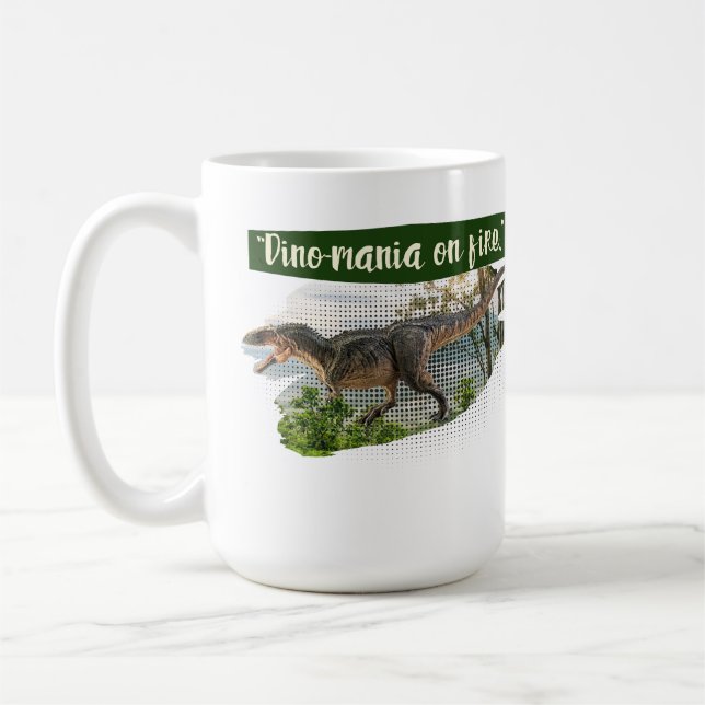 Taza De Café dinosaurio (Izquierda)