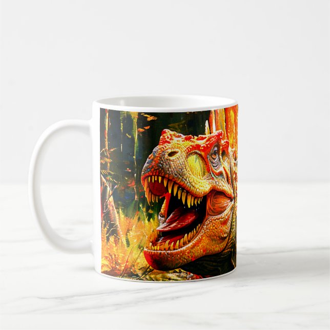 Taza De Café Dinosaurio (Izquierda)