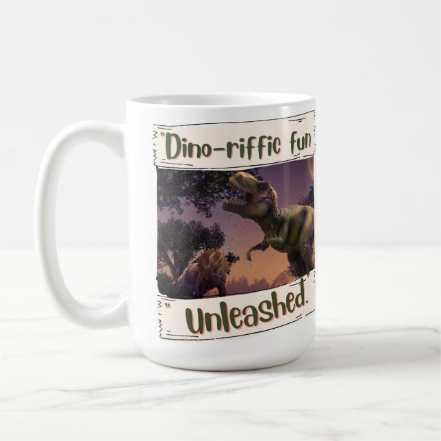 Taza De Café dinosaurio (Izquierda)