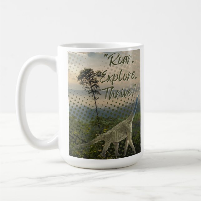 Taza De Café dinosaurio (Izquierda)