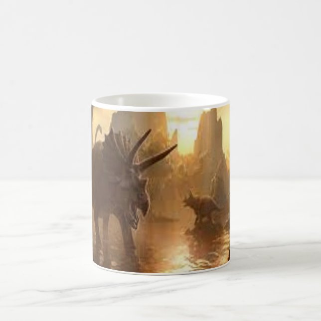 Taza De Café dinosaurio antiguo (Centro)