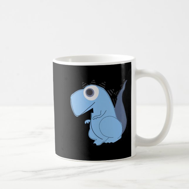 Taza De Café Dinosaurio cutáneo (Derecha)
