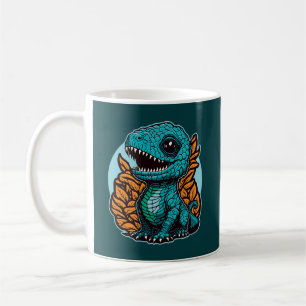 Taza De Café Dinosaurio de bebé lindo