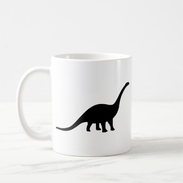 Taza De Café Dinosaurio del Apatosaurus (Izquierda)