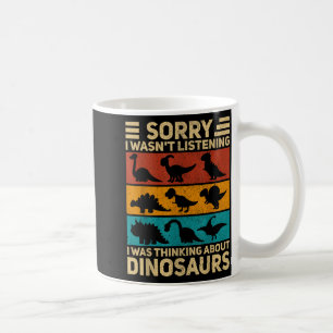 Taza De Café Dinosaurio Divertido Ropa de Dinosaurio Vintage Ti