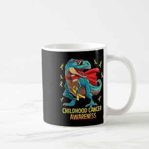 Taza De Café Dinosaurio Divertido T-rex Conciencia del Cáncer I