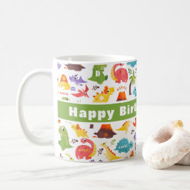 Taza De Café Dinosaurio lindo personalizado