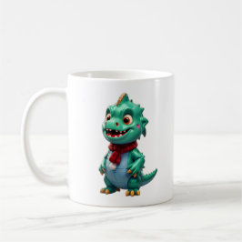 Taza De Café Dinosaurio navidad