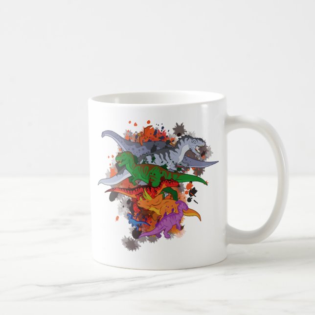 Taza De Café Dinosaurios (Derecha)
