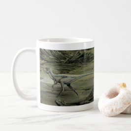 Taza De Café Dinosaurios de época, un hipsilofón cretácico