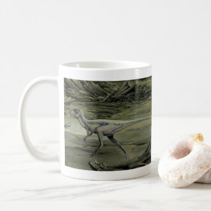 Taza De Café Dinosaurios de época, un hipsilofón cretácico