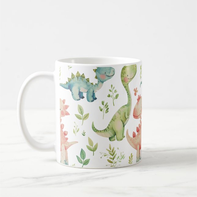 Taza De Café Dinosaurios justos (Izquierda)