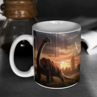 Taza De Café Dinosaurios Scary & Cute versión 3 Mug