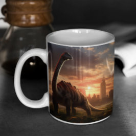Taza De Café Dinosaurios Scary & Cute versión 3 Mug