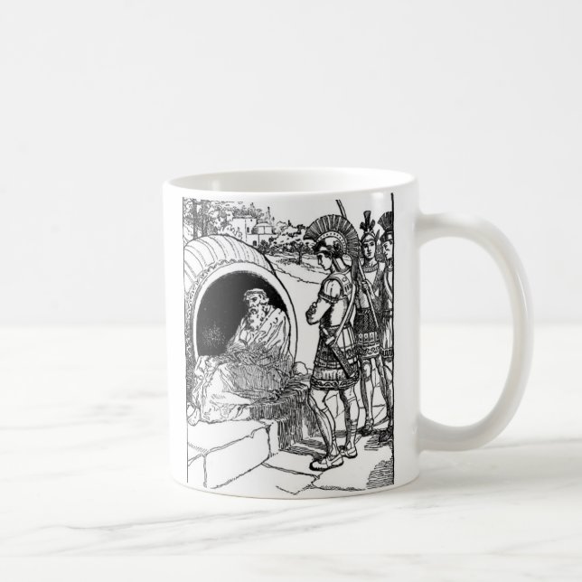 Taza De Café Diógenes de Sinope (Derecha)