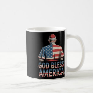 Taza De Café Dios bendiga a Estados Unidos al Papa Leo Xiv (atr