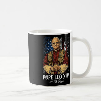 Taza De Café Dios bendiga al nuevo Papa León Xiv Iglesia Católi