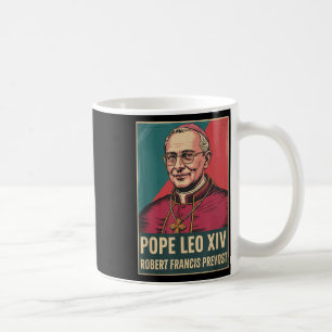 Taza De Café Dios bendiga al Papa León Xiv Papa León Xiv