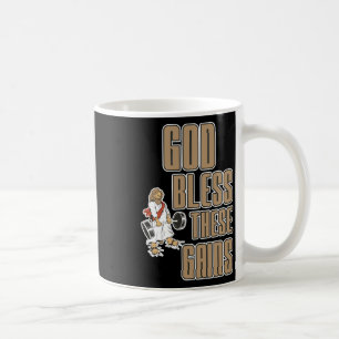Taza De Café Dios Bendiga Estos Ganancias La Construcción Del C