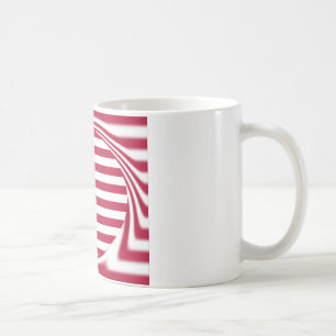 Taza De Café Dios bendiga nuestro hogar: Arte Swirl Bandera de