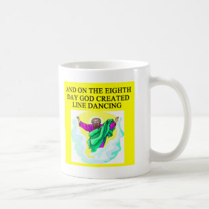 Taza De Café dios creó la línea baile