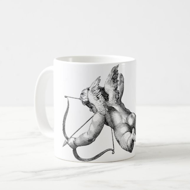 Taza De Café Dios Cupido del Amor (Anverso izquierdo)