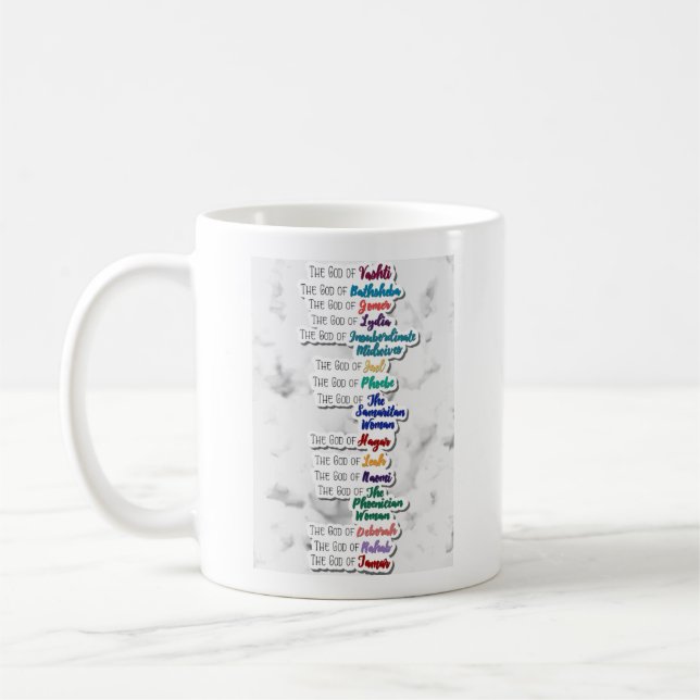 Taza De Café Dios de las hijas (Izquierda)