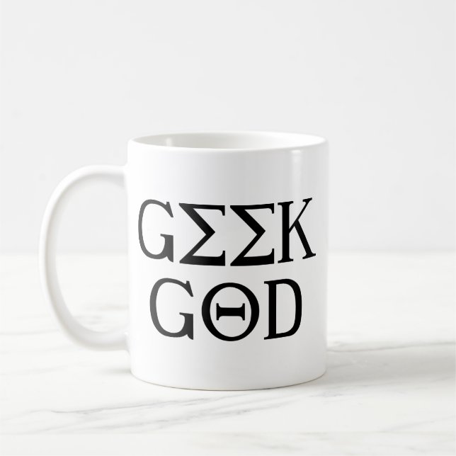 Taza De Café Dios del friki (Izquierda)