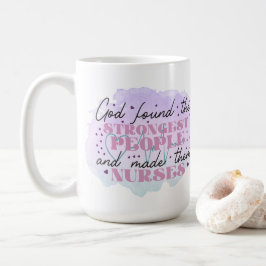 Taza De Café Dios encontró a las personas más fuertes y las hiz