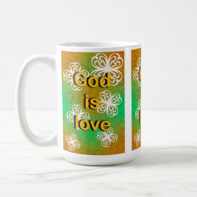 Taza De Café Dios es amor (Izquierda)