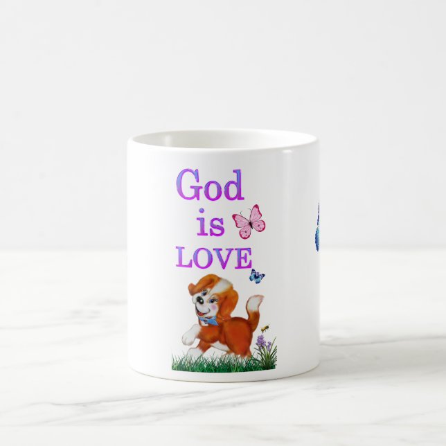 Taza De Café Dios es amor (Centro)