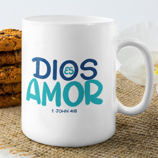 Taza De Café Dios es amor (Subido por el creador)