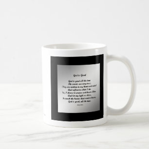 Taza De Café Dios es bueno.