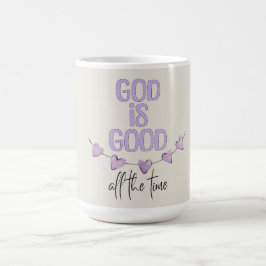 Taza De Café Dios es bueno todo el tiempo
