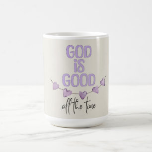 Taza De Café Dios es bueno todo el tiempo