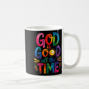 Taza De Café Dios Es Bueno Todo El Tiempo Jesucristo Regalo Cri