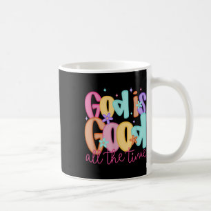 Taza De Café Dios Es Bueno Todo El Tiempo Versículo De La Bibli
