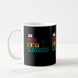 Taza De Café Dios es mi proveedor