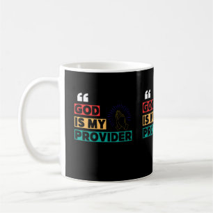 Taza De Café Dios es mi proveedor