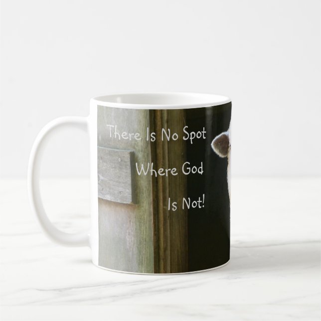 Taza De Café Dios está en todas partes (Izquierda)