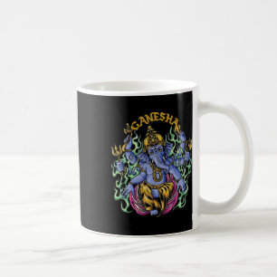 Taza De Café Dios Ganesha hindú Elefante Espiritual Yoga Medita