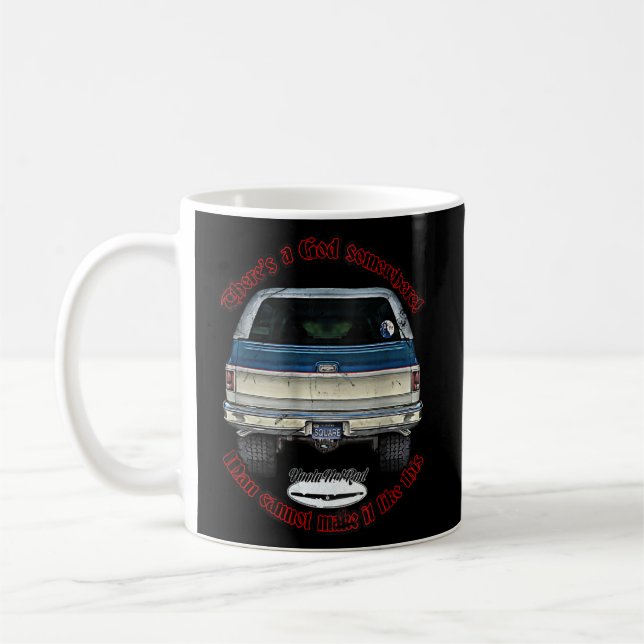 Taza De Café Dios, k5,c10,jimmy,squarebody Camión, dualmente,bl (Izquierda)