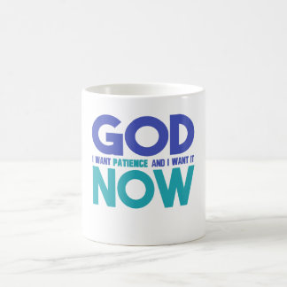 Taza De Café Dios me dé paciencia