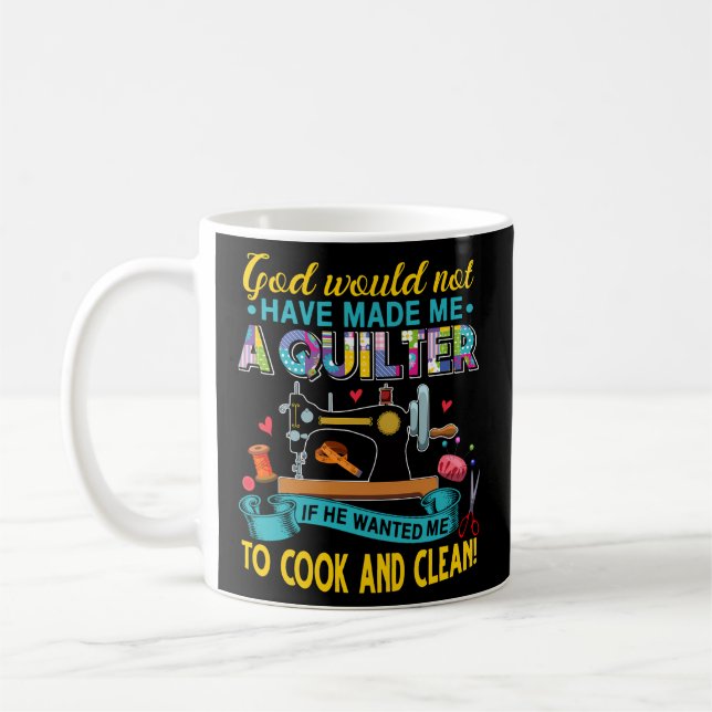 Taza De Café Dios Me Hizo Un Calentador - Cosechando (Izquierda)