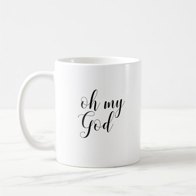 Taza De Café Dios mío (Izquierda)
