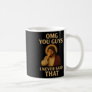 Taza De Café Dios mío chicos nunca dije eso divertido sarcástic