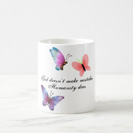 Taza De Café "DIOS NO HACE ERRORES" 11 oz. MUG DE CAFÉ