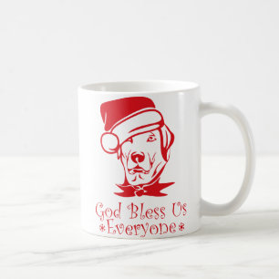 Taza De Café Dios nos bendiga a todos perros adorables